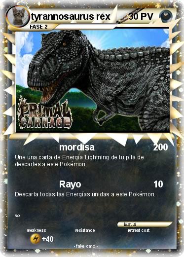 Pokemon tyrannosaurus rex