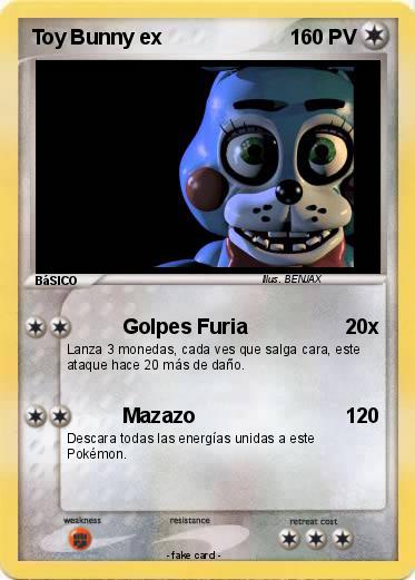 Pokemon Toy Bunny ex