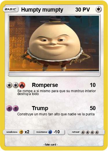 Pokemon Humpty mumpty
