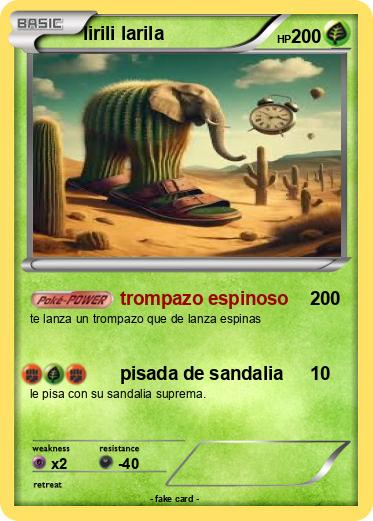 Pokemon lirili larila