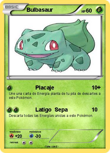 Pokemon Bulbasaur