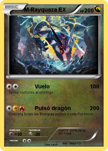 Pokemon M-Rayquaza EX