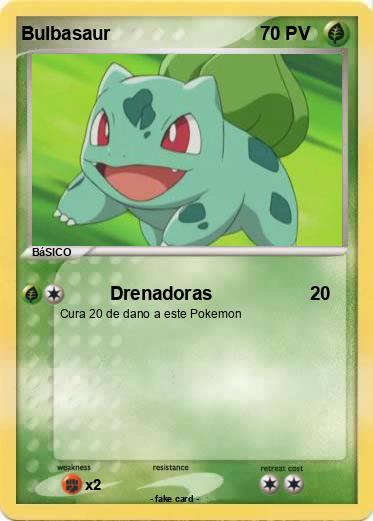 Pokemon Bulbasaur