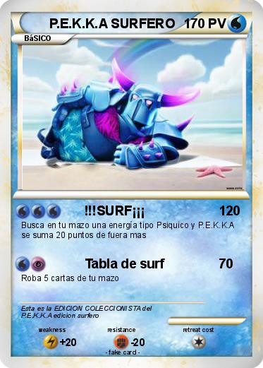 Pokemon P.E.K.K.A SURFERO