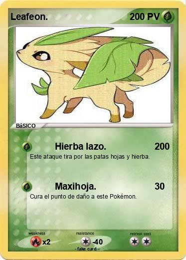 Pokemon Leafeon.