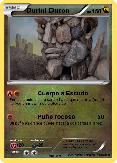 Pokemon Durini Duron
