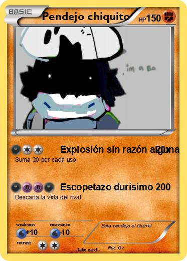 Pokemon Pendejo chiquito