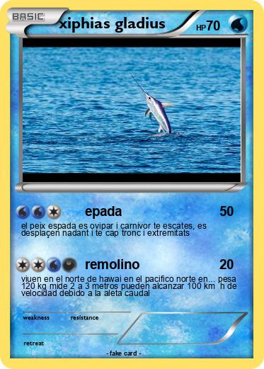 Pokemon xiphias gladius