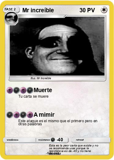 Pokemon Mr increíble