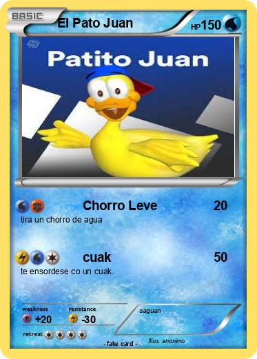 Pokemon El Pato Juan