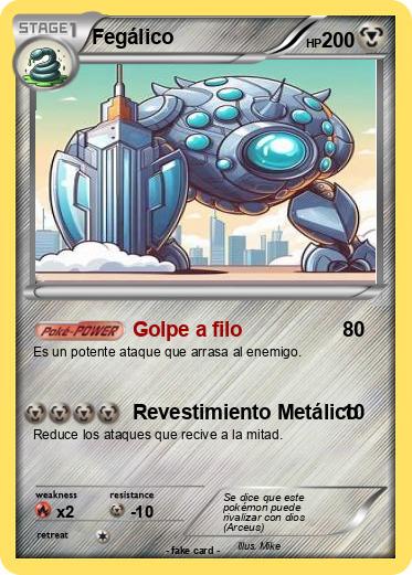 Pokemon Fegálico
