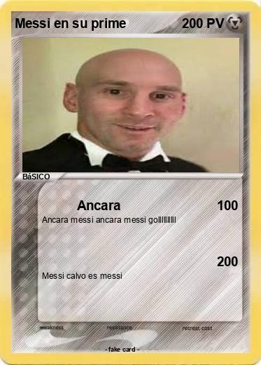 Pokemon Messi en su prime