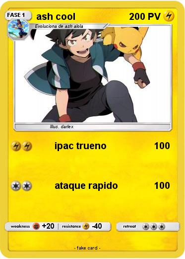 Pokemon ash cool