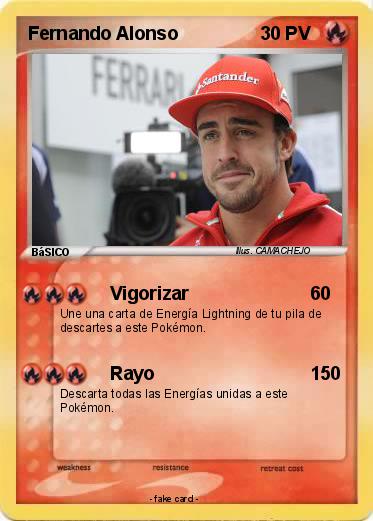 Pokemon Fernando Alonso