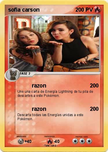 Pokemon sofia carson