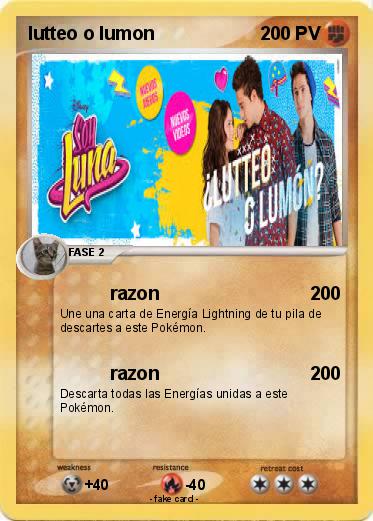 Pokemon lutteo o lumon