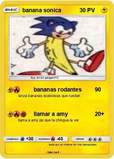 Pokemon banana sonica
