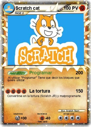 Pokemon Scratch cat