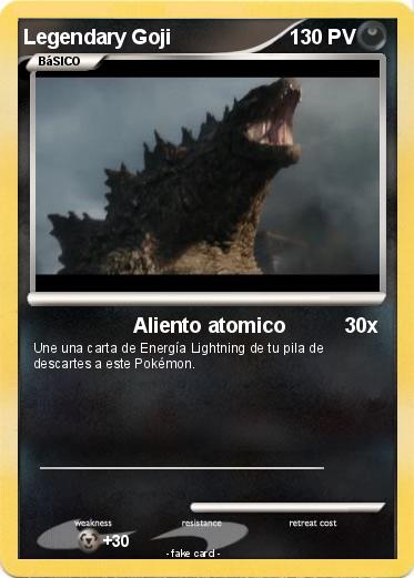 Pokemon Legendary Goji