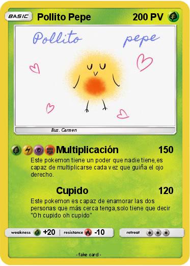 Pokemon Pollito Pepe