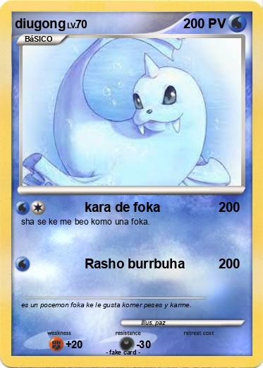 Pokemon diugong