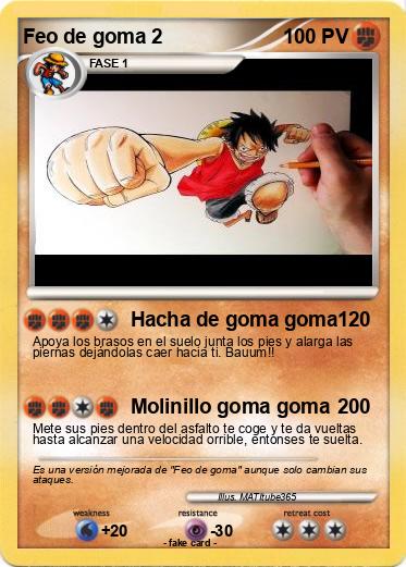 Pokemon Feo de goma 2