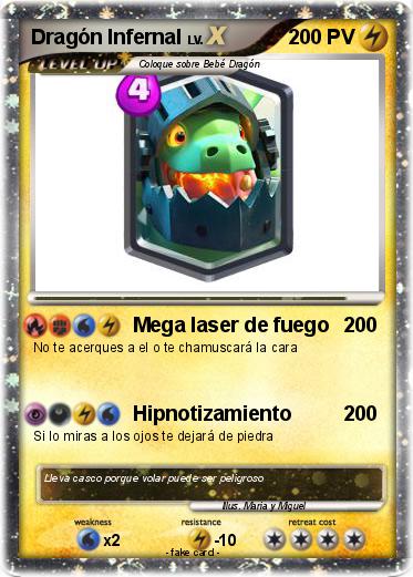 Pokemon Dragón Infernal