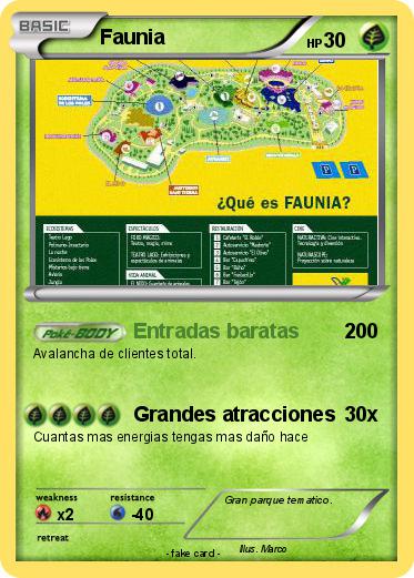 Pokemon Faunia