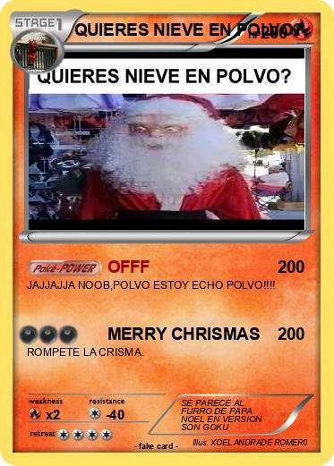 Pokemon QUIERES NIEVE EN POLVO?