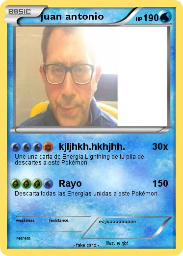 Pokemon juan antonio