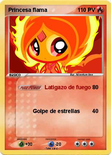 Pokemon Princesa flama