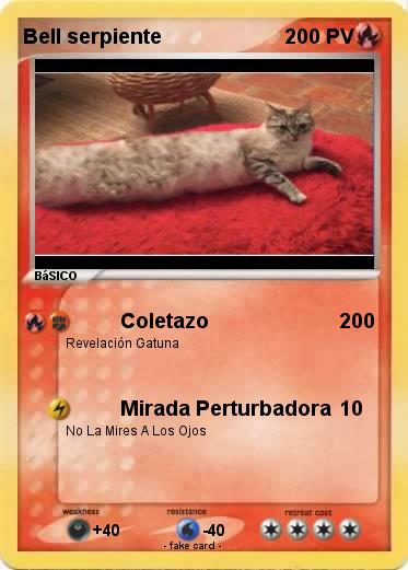 Pokemon Bell serpiente