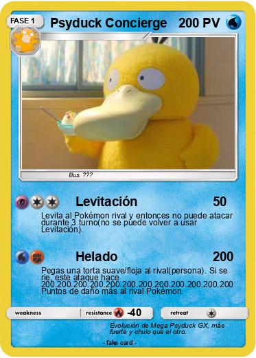 Pokemon Psyduck Concierge