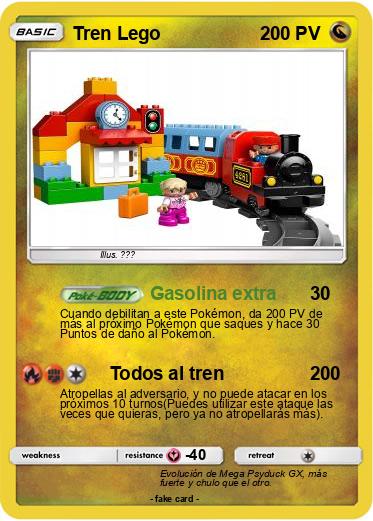 Pokemon Tren Lego