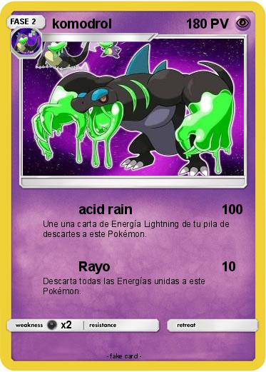 Pokemon komodrol