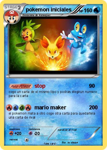 Pokemon pokemon iniciales
