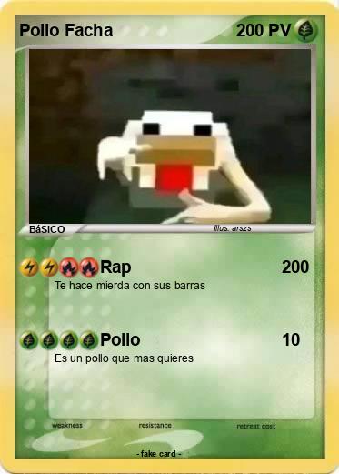 Pokemon Pollo Facha
