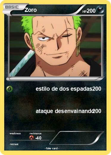 Pokemon Zoro