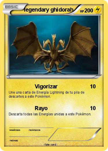 Pokemon legendary ghidorah