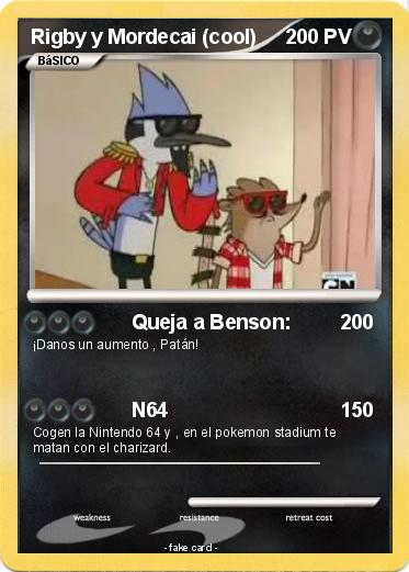 Pokemon Rigby y Mordecai (cool)