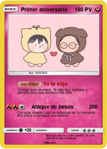 Pokemon Primer aniversario