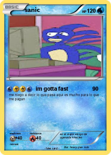 Pokemon sanic