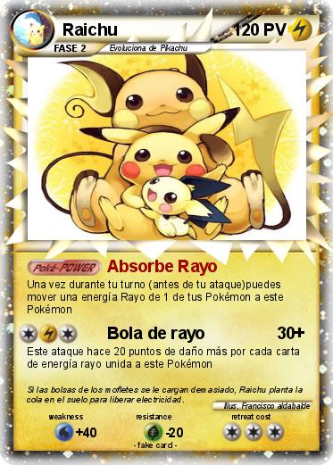 Pokemon Raichu