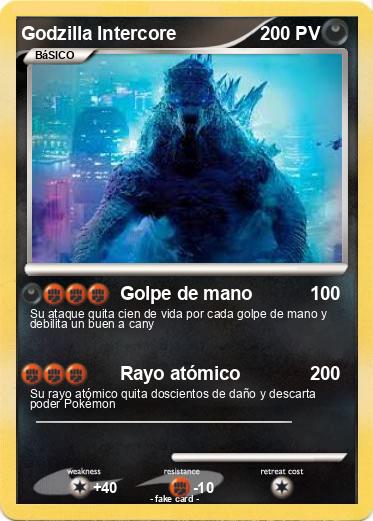 Pokemon Godzilla Intercore
