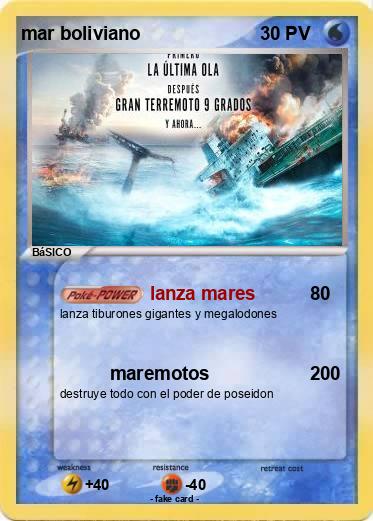 Pokemon mar boliviano