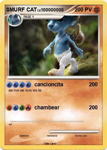 Pokemon SMURF CAT