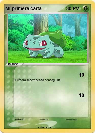 Pokemon Mi primera carta
