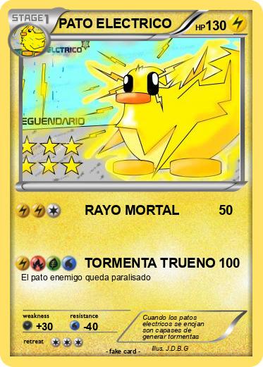 Pokemon PATO ELECTRICO