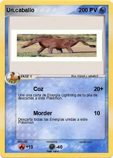 Pokemon Un.caballo