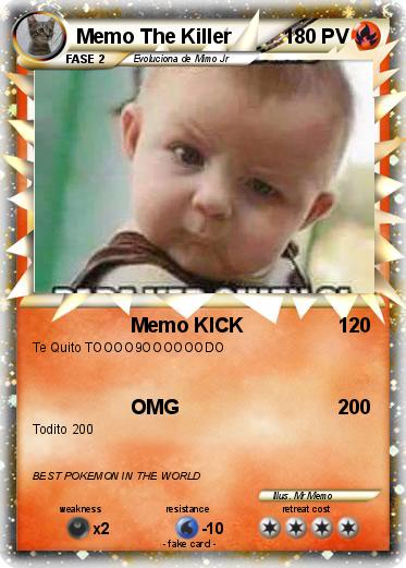 Pokemon Memo The Killer